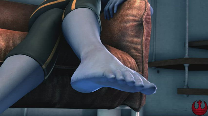 "Liara's Footjob" (me)