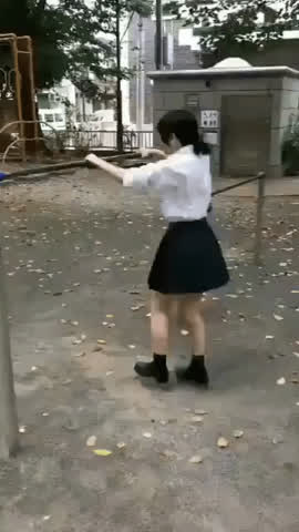 Asian Japanese Schoolgirl gif