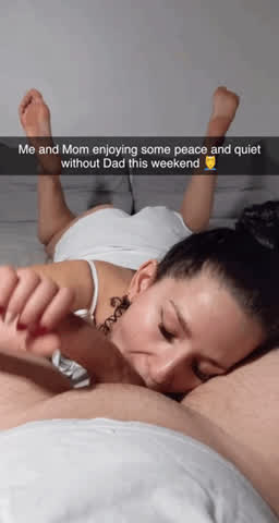 blowjob caption cheating mom son taboo gif