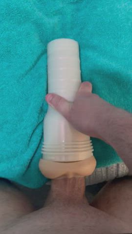 Fleshlight made me cum hard [24M]