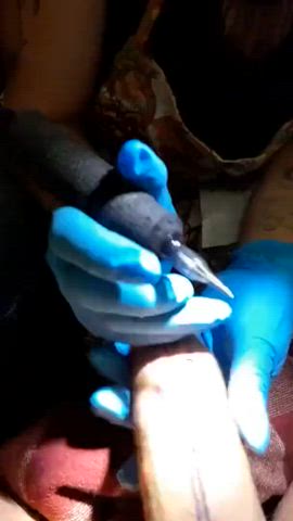 big dick blowjob brunette cut cock tattoo gif