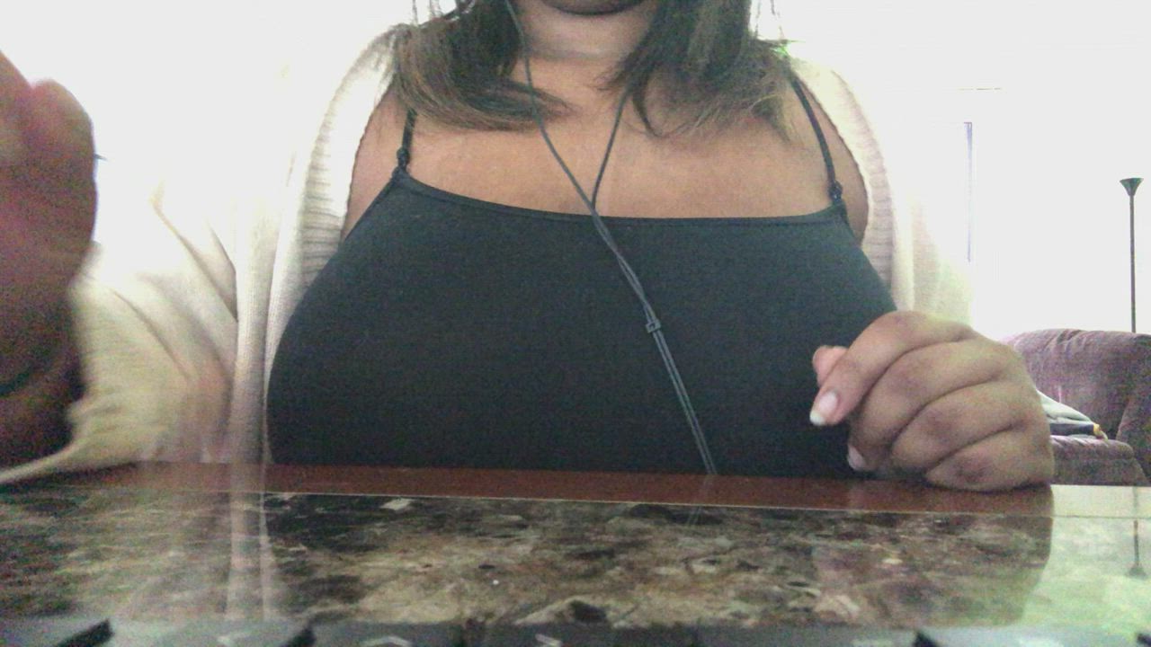 Big Tits Ebony Titty Drop gif