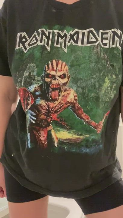 I hope we have some Iron Maiden fans around or at least some boobs fans