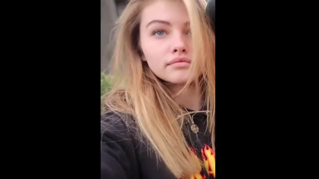 Thylane Blondeau tongue gif