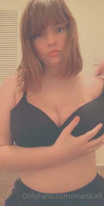 Big Tits Chubby White Girl gif