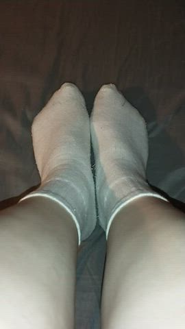 Finally Peeling Off My 5 Day Wear Socks After Convention Day!! ?? Sooo Tired!!