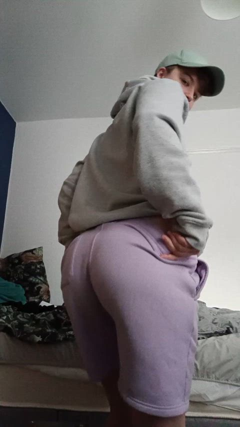 ass big ass booty bubble butt cute ftm onlyfans phat ass round butt trans gif