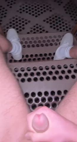 18 years old cock cum exhibitionist jerk off masturbating public gif