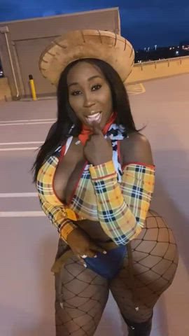 big ass ebony twerking gif