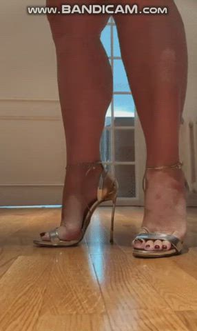 Feet Fetish Heels Legs gif