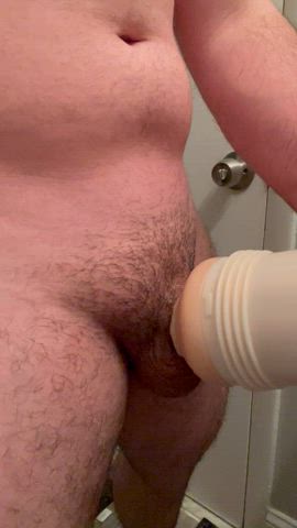 Going balls deep with my big cock