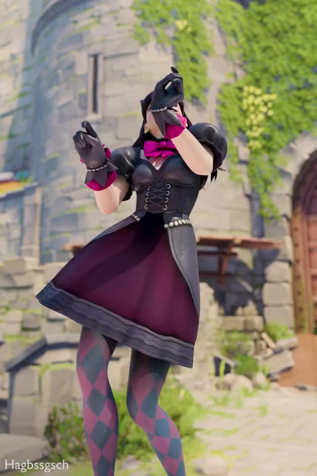 Dva Dance Emote Skirt