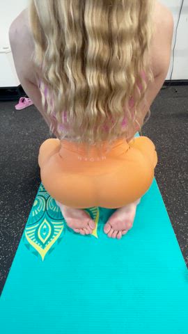 pov: youre my yoga instructor [f]