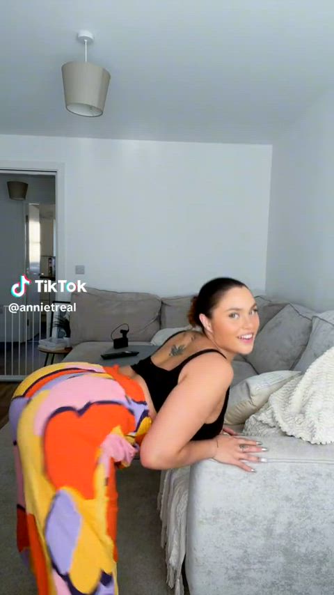 big ass tease tiktok twerking gif