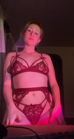 I was a little naughty last night in this lingerie