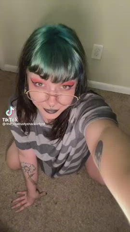 Ass Goth TikTok gif