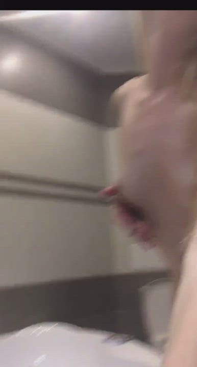 Wanna fuck my pussy in bathroom?