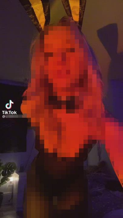 Censored Fetish Tease TikTok gif