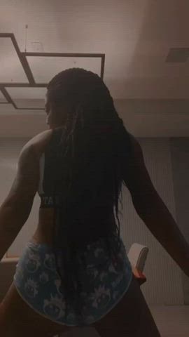 ass celebrity ebony twerking gif