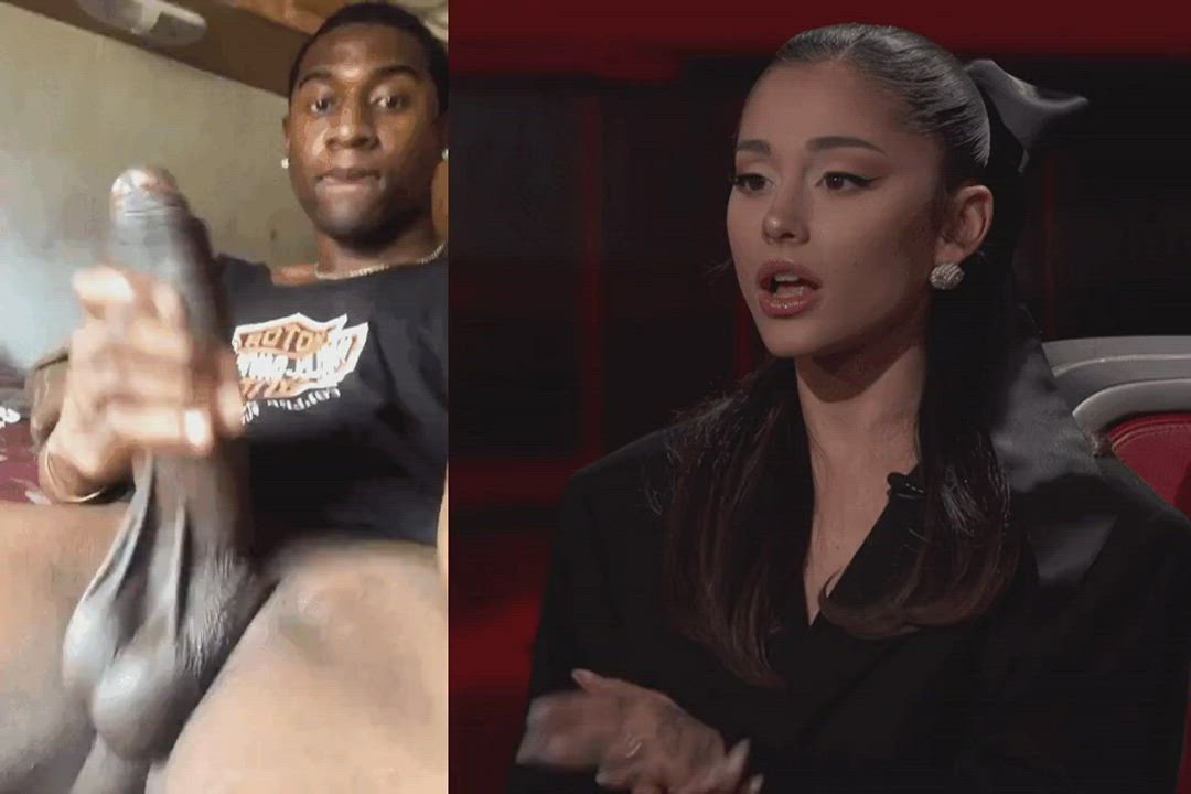 Ariana Grande BBC Fake gif