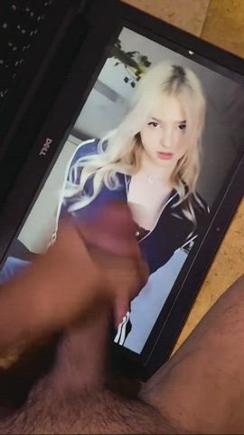 Cumtribute to dasha's friend .elina