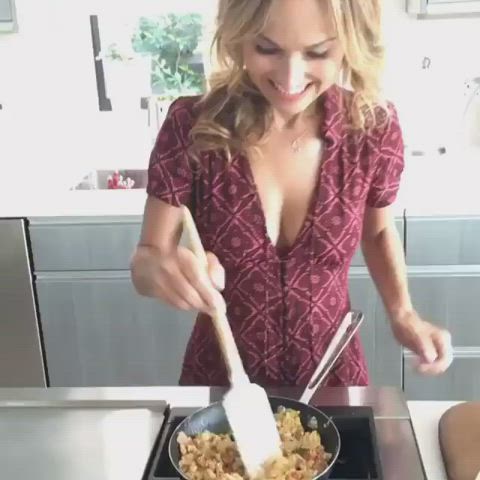 celebrity cleavage giada de laurentiis gif