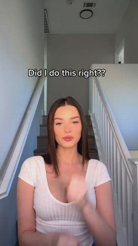 TikTok Blue Eyes Petite Porn GIF by bobyyy