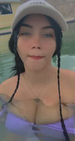 I get horny in the pool it always ends like this i hope you want to join me [Video]