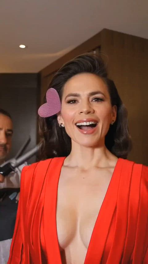 big tits celebrity hayley atwell gif