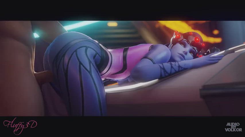 Widowmaker getting fucked (Fluffy3D, Volkor) [Overwatch]