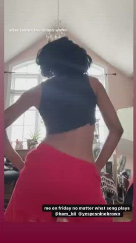 Girls Indian Skinny Tamil Twerking gif