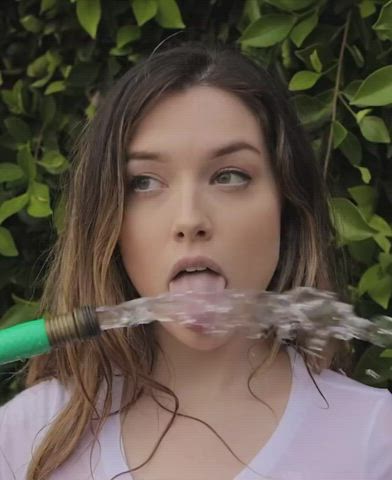 Lauren Summer Long Tongue Wet gif