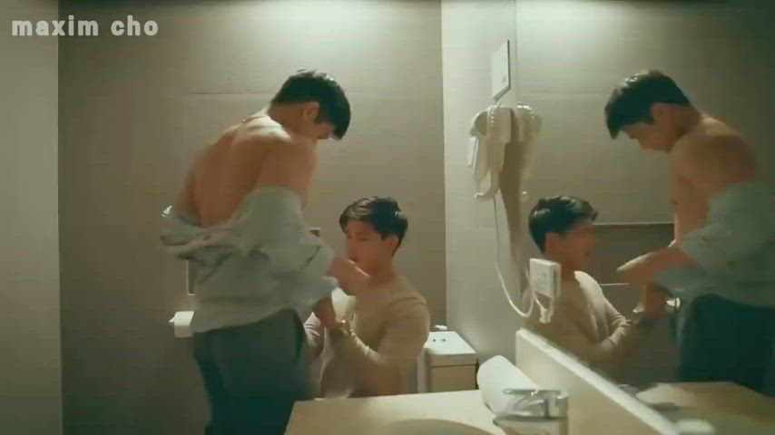 asian blowjob gay gif