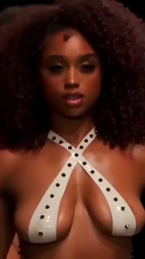 ass big tits model tits gif