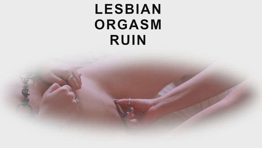 amateur edging female fingering homemade lesbian pussy ruined orgasm gif