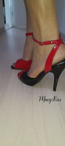 heels high heels nylons gif