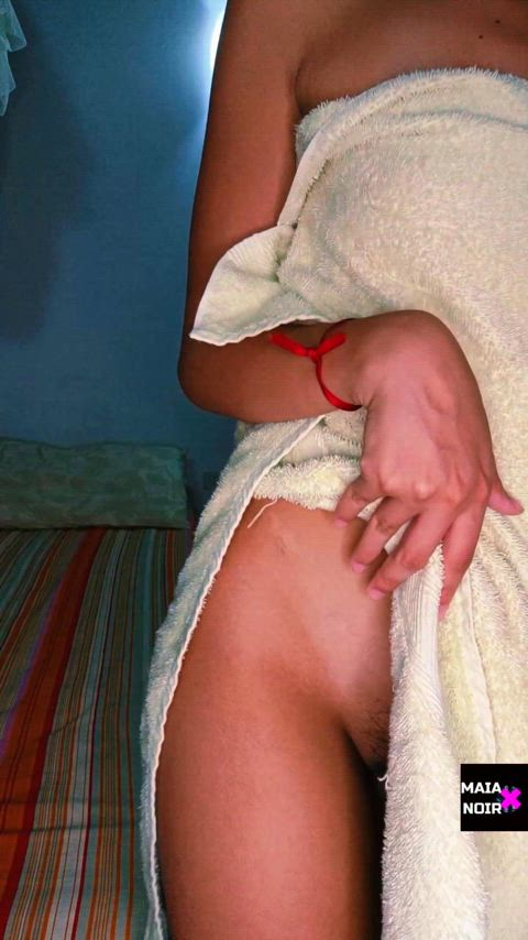 18 years old barely legal shower skinny towel gif
