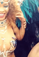 Celebrity Dancing Rihanna gif