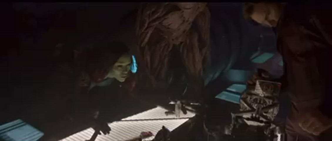 Zoe Saldana in Guardians of the Galaxy (2014)