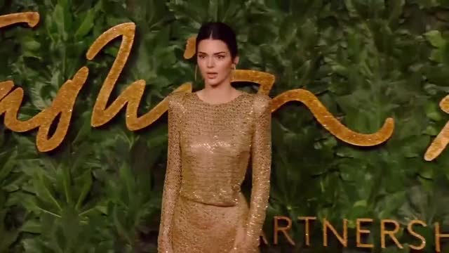 Kendall Jenner to British Fashion Awards 2018