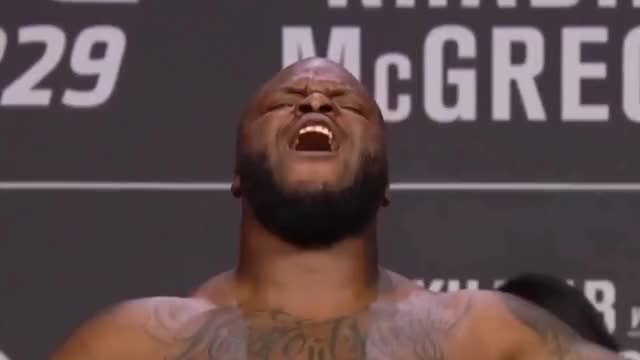 DERRICK LEWIS BLACK BEAST KO browne