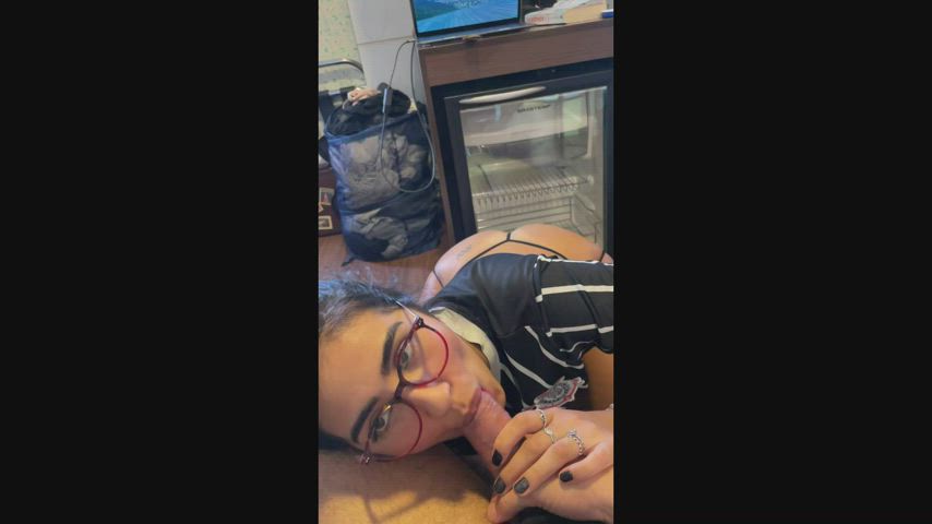 blowjob latina solo teen gif