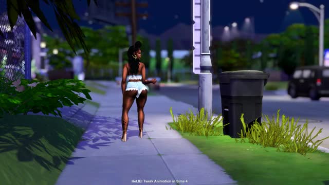 HeLIEl Twerk Animation