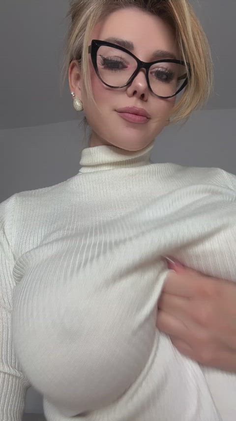 My white turtleneck 