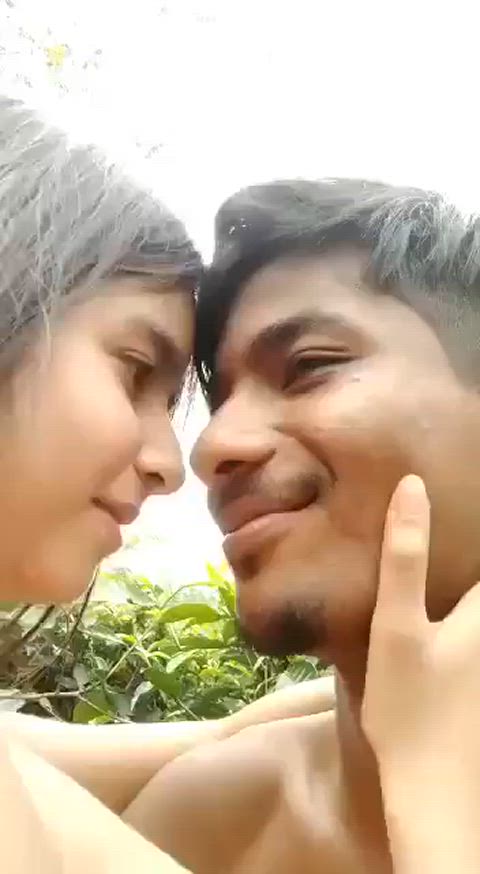 couple desi gf hindi indian real couple teens r/caughtpublic gif