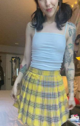 Do you like me in a skirt?