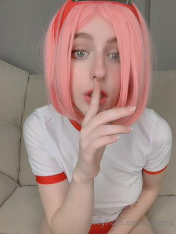 censored cosplay titty drop gif