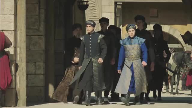 Muhteşem Yüzyıl: Kösem 23.Bölüm | Şehzade Mehmed walking with Osman