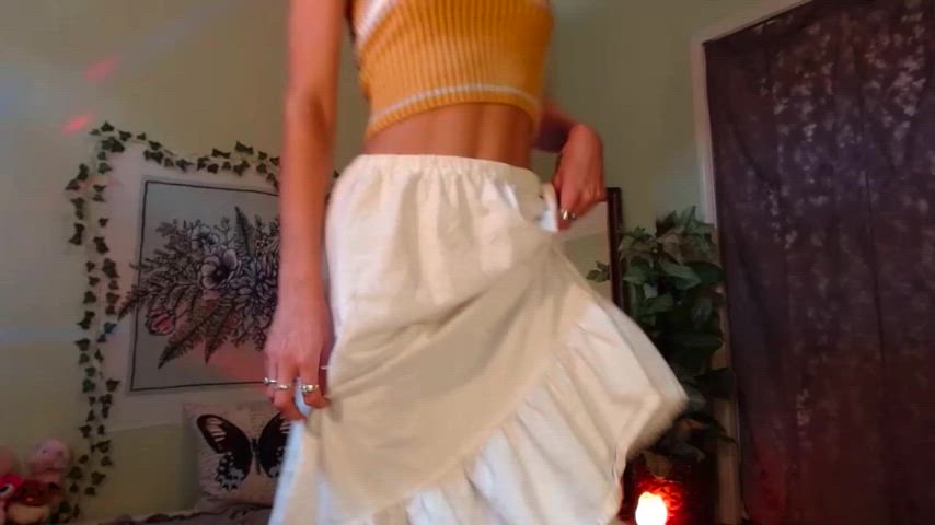 cute dancing dress fucktoy pigtails skinny smile tease teen belly adorable-porn amateur-girls