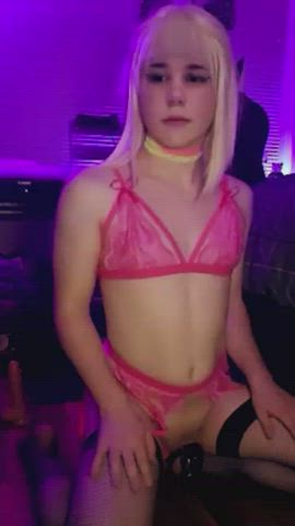 Chastity Sissy Slave Teen Virgin gif